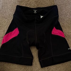 Shebeest size large padded cycling shorts